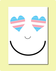 Trans Smiles Card