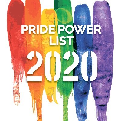 Olly (from Pop'n'Olly) has been included in the Pride Power List 2020!