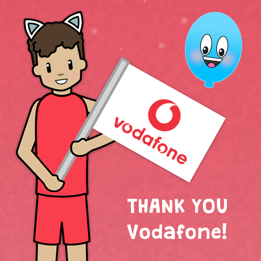Vodafone & Pop'n'Olly Partnership