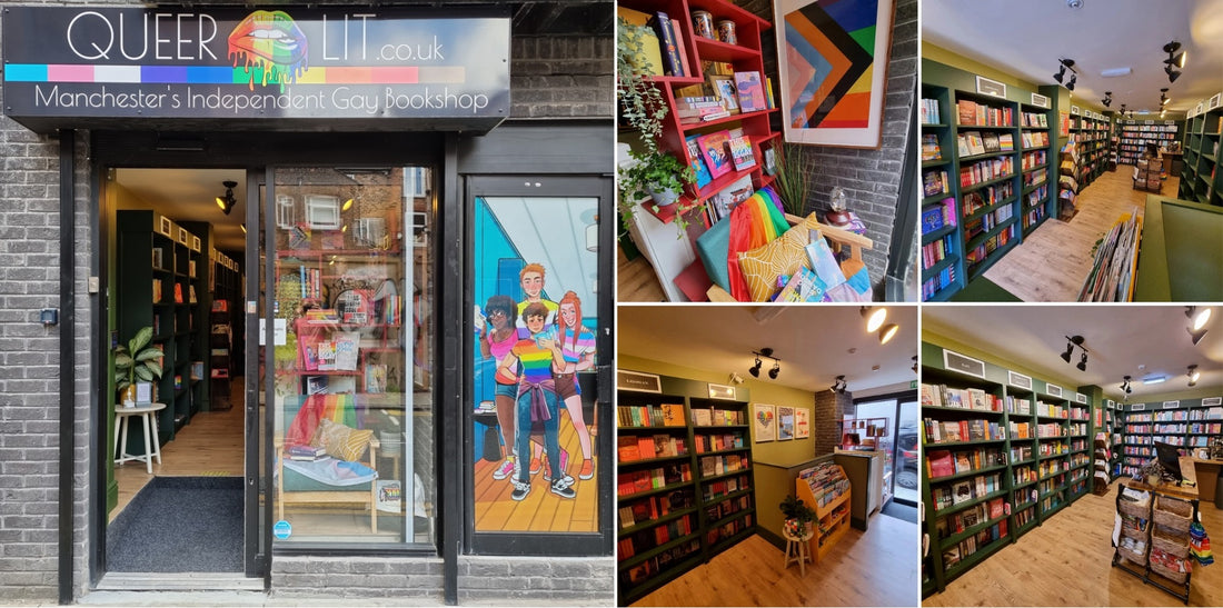 Welcome to Queer Lit, Manchester’s Award Winning Independent Gay Bookshop.