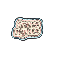 Trans Rights Enamel Pin