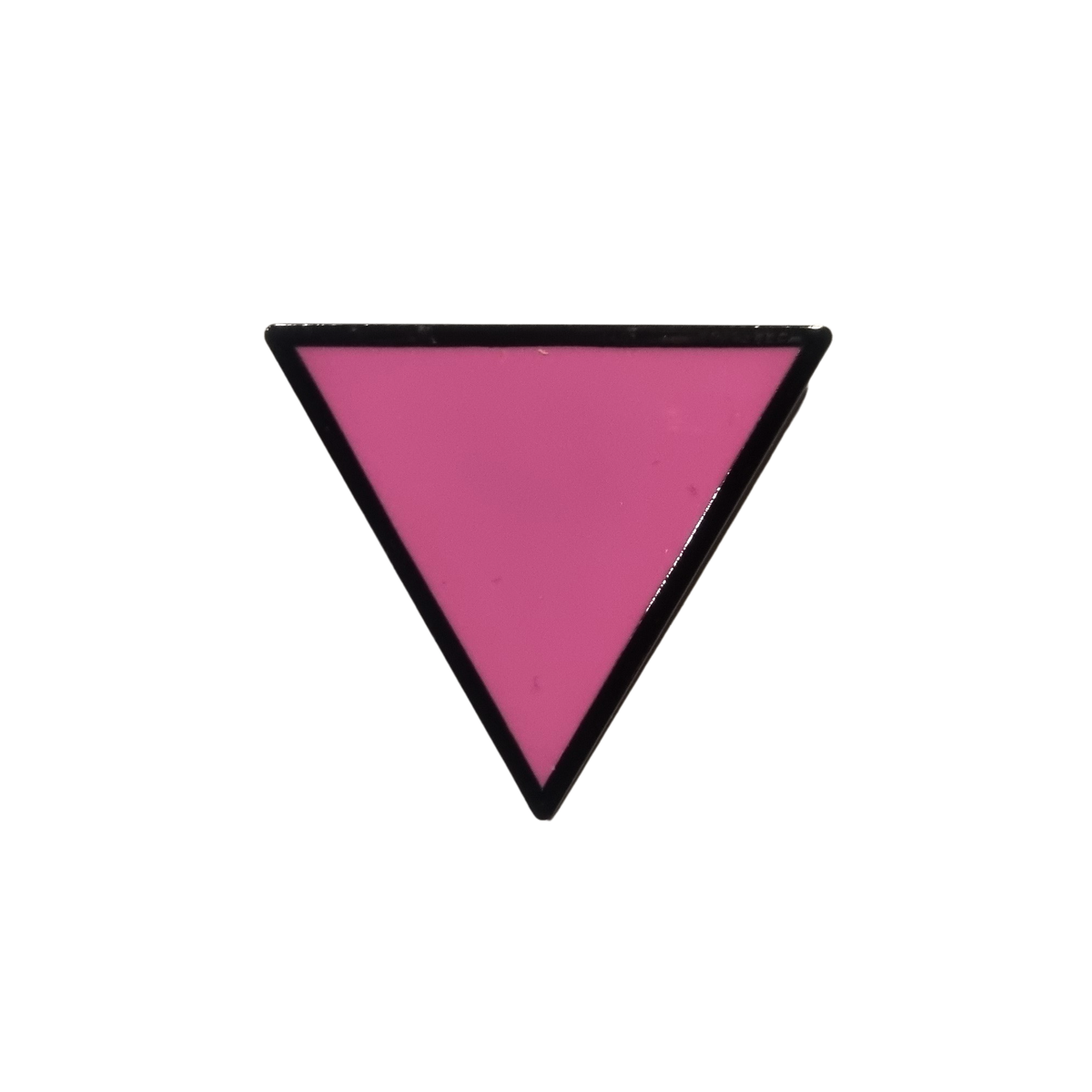 Pink Triangle Enamel Pin