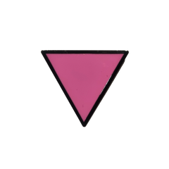Pink Triangle Enamel Pin