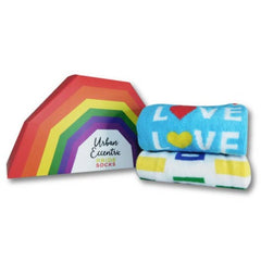 Pride Rainbow Socks Gift Set