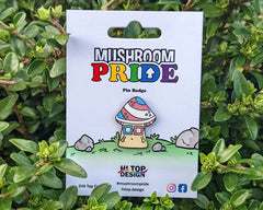 Transgender Mushroom Pride Pin