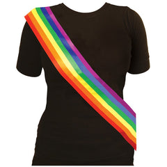 Gay Pride Rainbow Sash