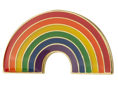 6 Colour Flag Rainbow Enamel Pin