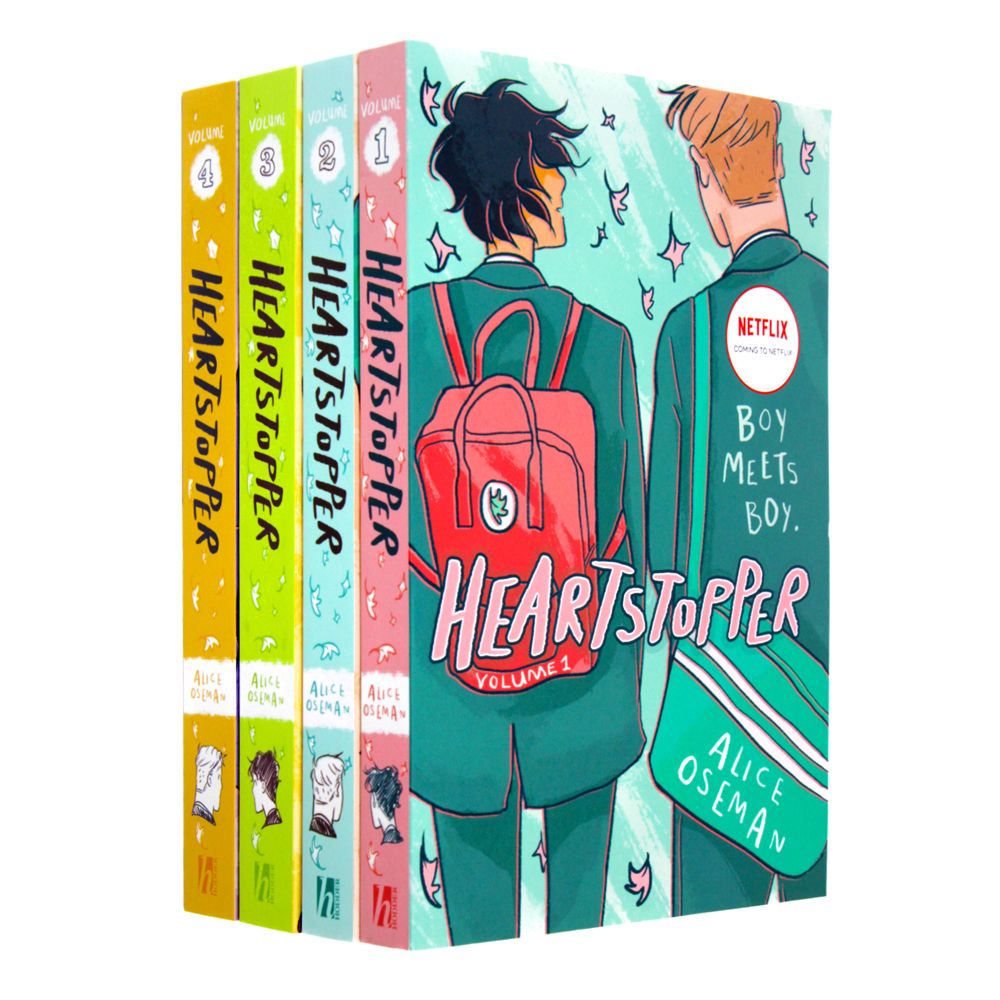 Heartstopper Collection Volumes 1-4 Complete Collection