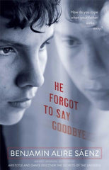 He Forgot to Say Goodbye by Benjamin Alire Saenz