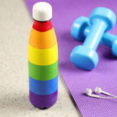 Gay Rainbow Thermal Drinks Bottle