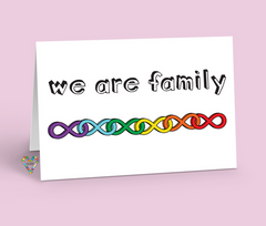 Infinite We Are Family Card