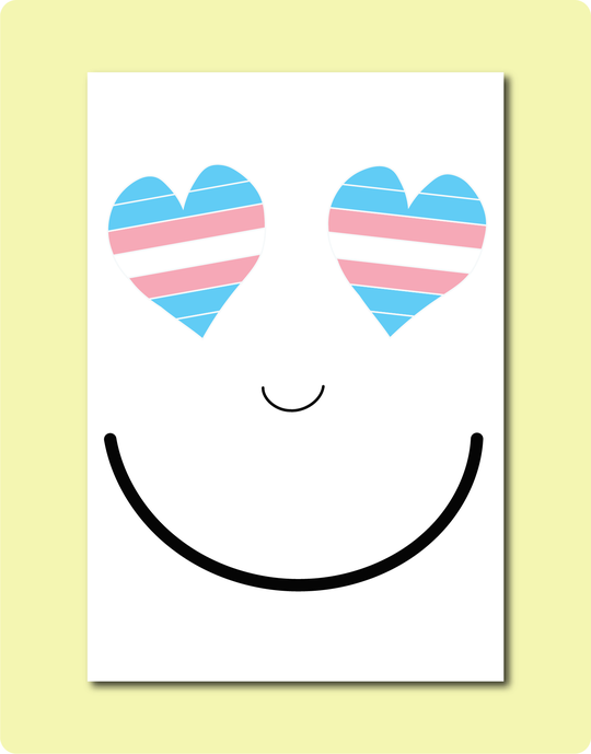 Trans Smiles Card