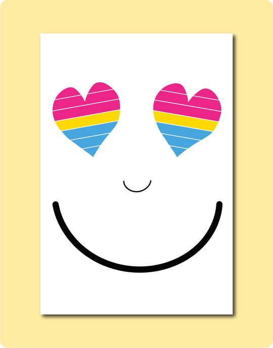 Pansexual Smiles Card