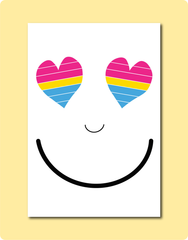 Pansexual Smiles Card
