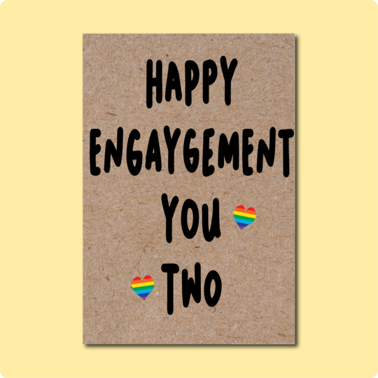 Happy Engaygement Card