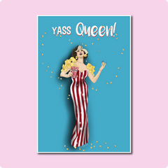 Manila Luzon Yass Queer Queen Card