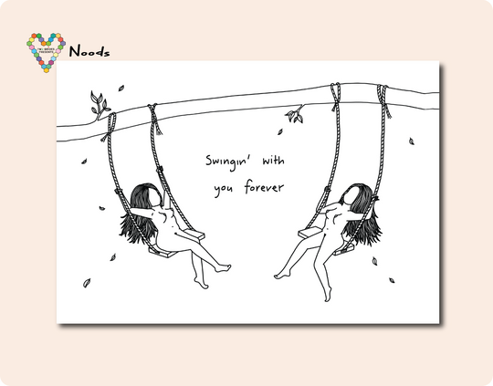 Swingin' With You Forever Card