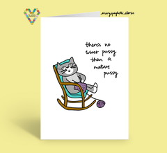 Mature Pussy Card