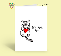 Love Your Pussy Card