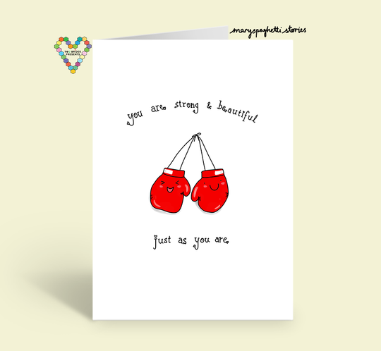 You Are Strong & Beautiful Card