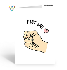 Fist Me Card