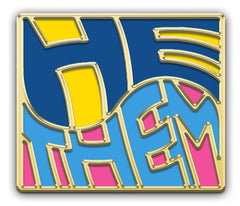 He/Them Pronoun Pin