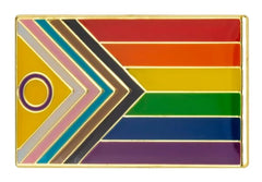 Intersex Inclusive Progress Flag Pin