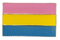 Large Pansexual Enamel Pin