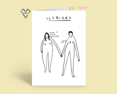 Lesbian Anniversary Card