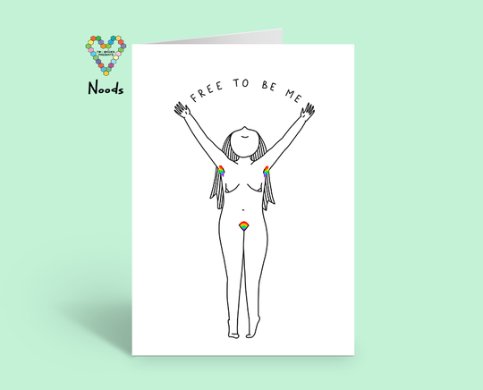 Free To Be Me Card