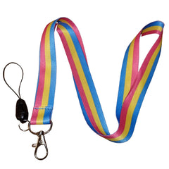 Pansexual Flag Lanyard