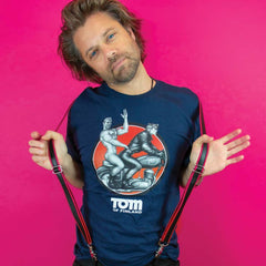 Tom of Finland "Easy Rider" T-shirt Navy