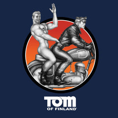 Tom of Finland "Easy Rider" T-shirt Navy