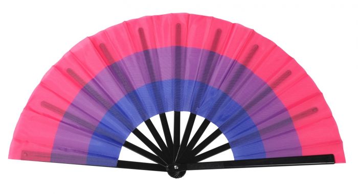 Bisexual Flag Cracking Fan
