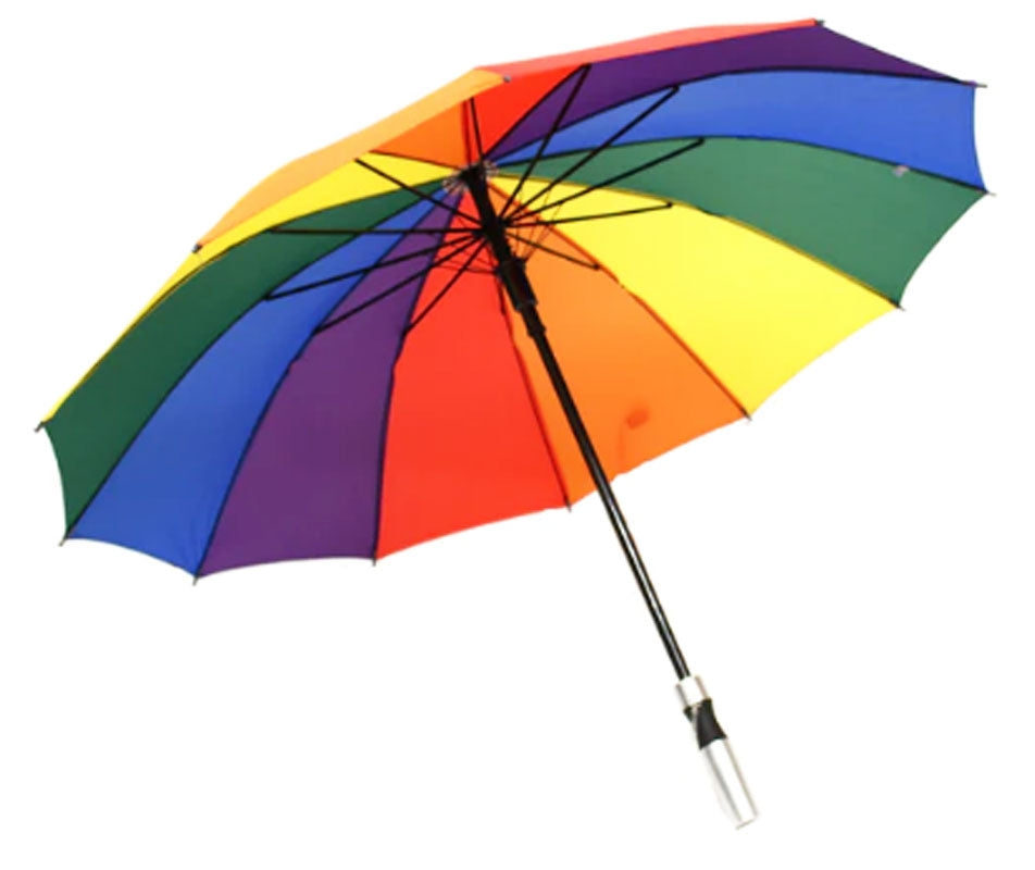 Large LGBTQ+ Rainbow Umbrella – Queer Lit